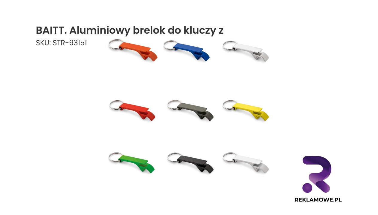 Aluminiowy brelok do kluczy BAITT