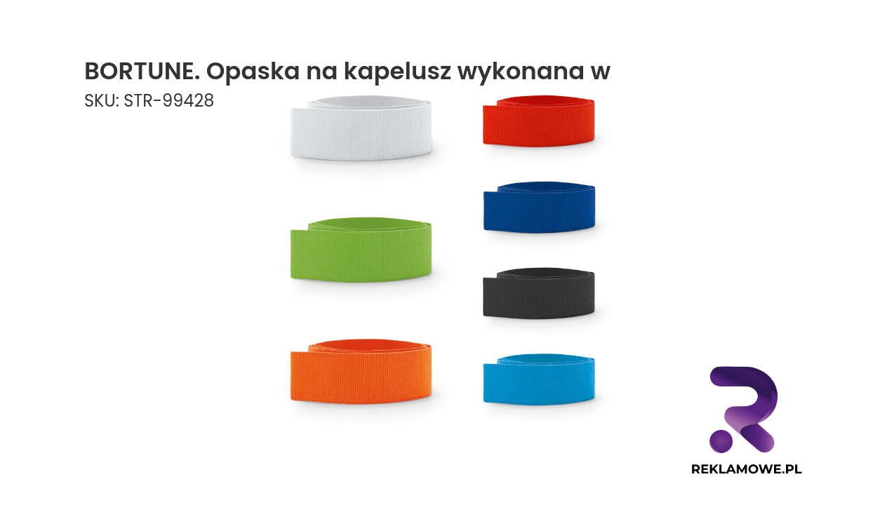 BORTUNE opaska na kapelusz wykonana w – stylowy dodatek do kapelusza