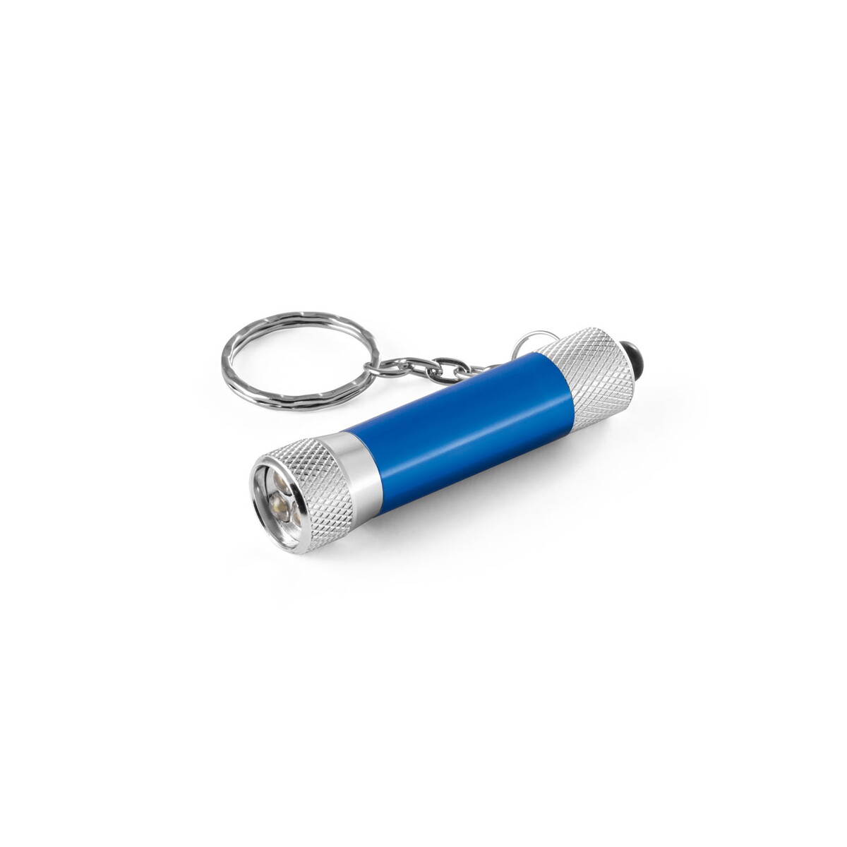 RE-LERGAN. Aluminiowy brelok do kluczy (92% z recyklingu) z latarką LED z 3 diodami 95092_set